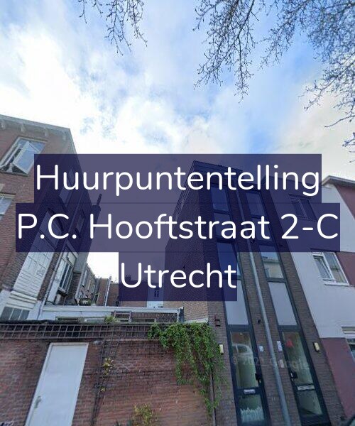 Foto gevel Huurpuntentelling voor P.C. Hooftstraat 2-C, Utrecht